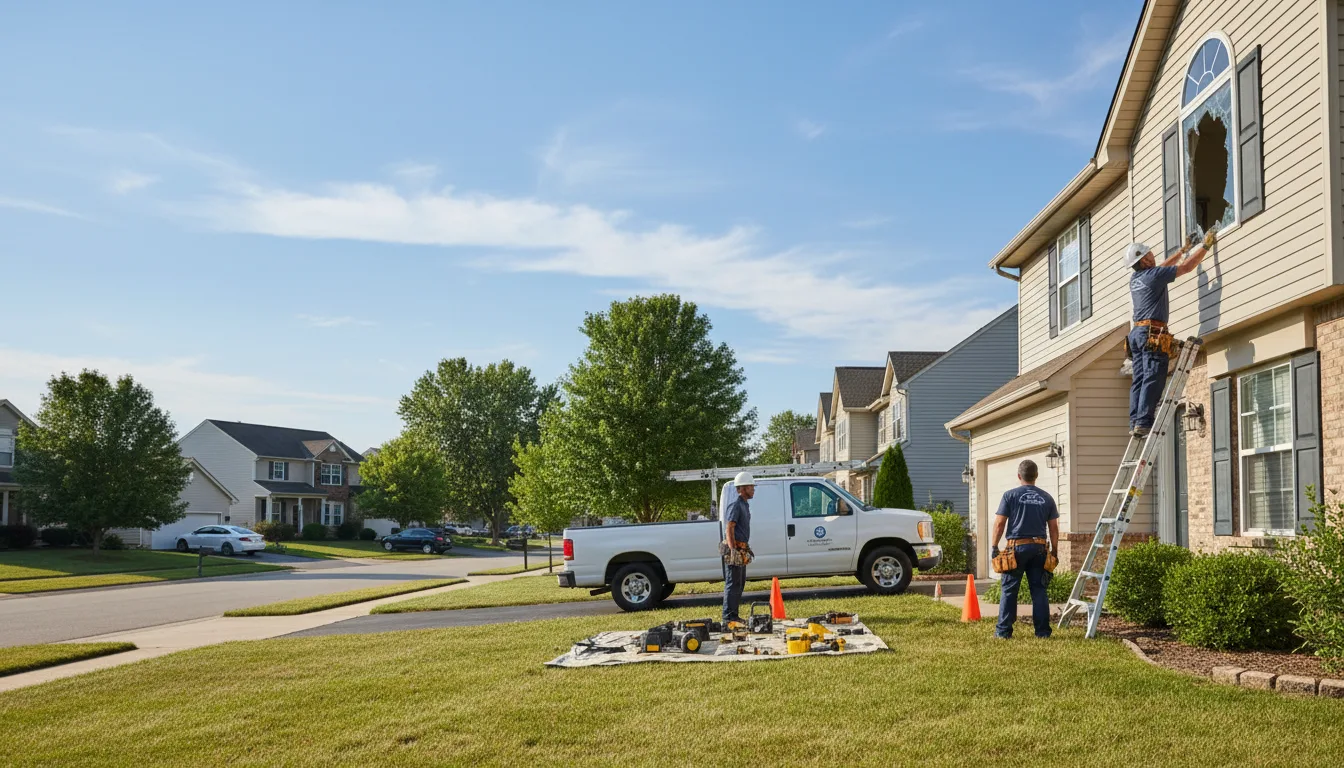 Expert window installer providing residential service in Happy, KY